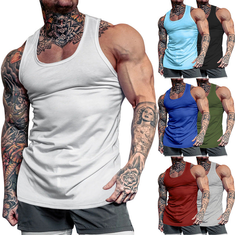Muscle T-shirt for men in breathable fabric and elastic fit Lune London