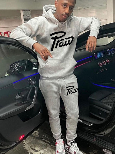Amarae women's hoodie and jogger set with casual logo print