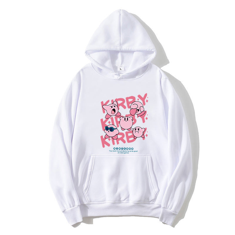 Women's hoodie with playful Kirby motif Chic & Stil