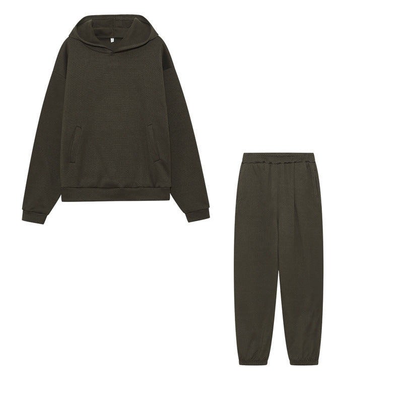 Ensemble de sweat à capuche sportif et de pantalon de jogging Chic & Stil pour femmes