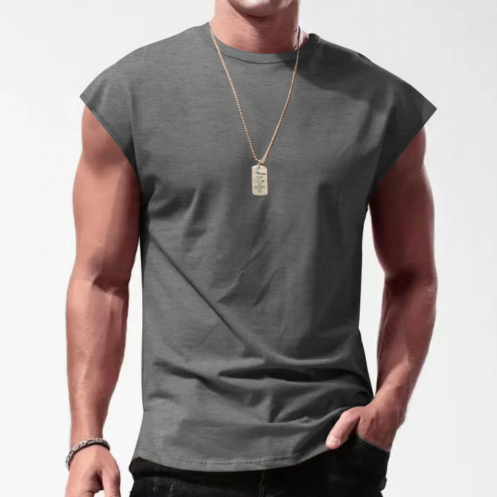 Men's fitted muscle shirt with shoulder pads Lune London