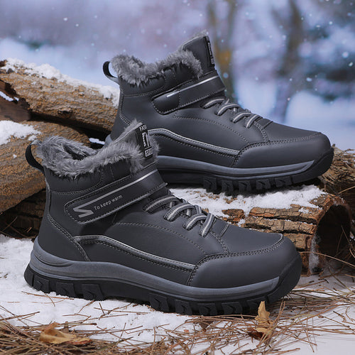 Insulated winter boots for women with a slip-resistant profile sole and warm inner lining Amarae