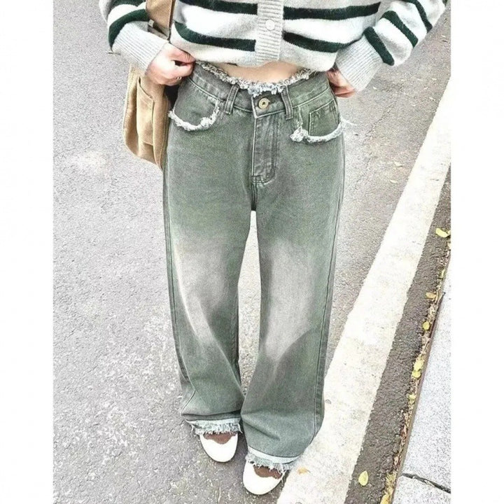 Jeans larges pour femmes Chic & Stil