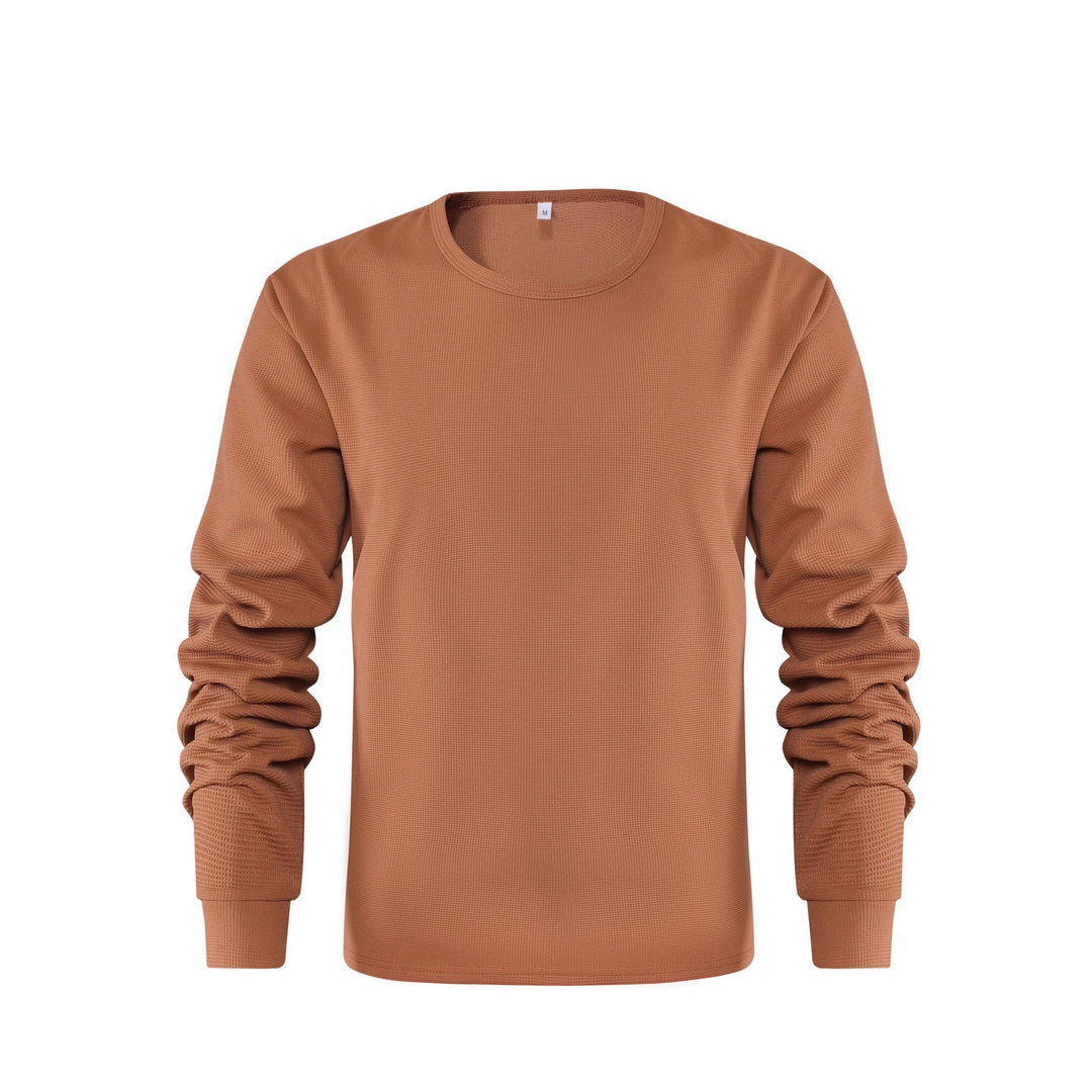 Long sleeve shirt for men in textured material Lune London