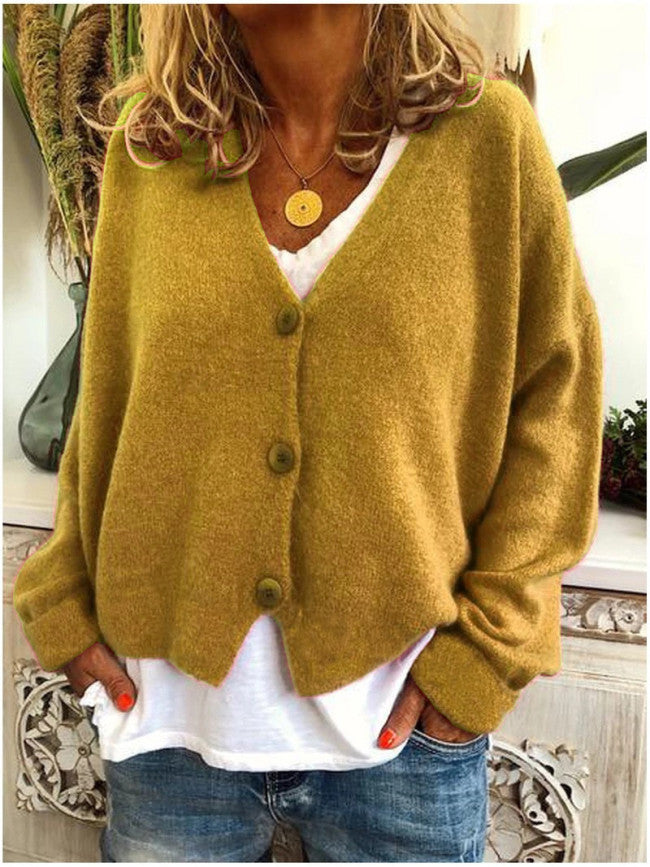 Women cozy knit vest with buttons and modern cut Lune London
