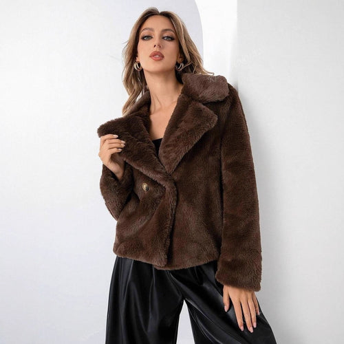 Ladies trendy and soft teddy jacket Amarae