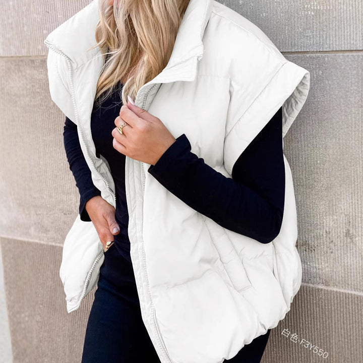 Ladies quilted vest Lune London