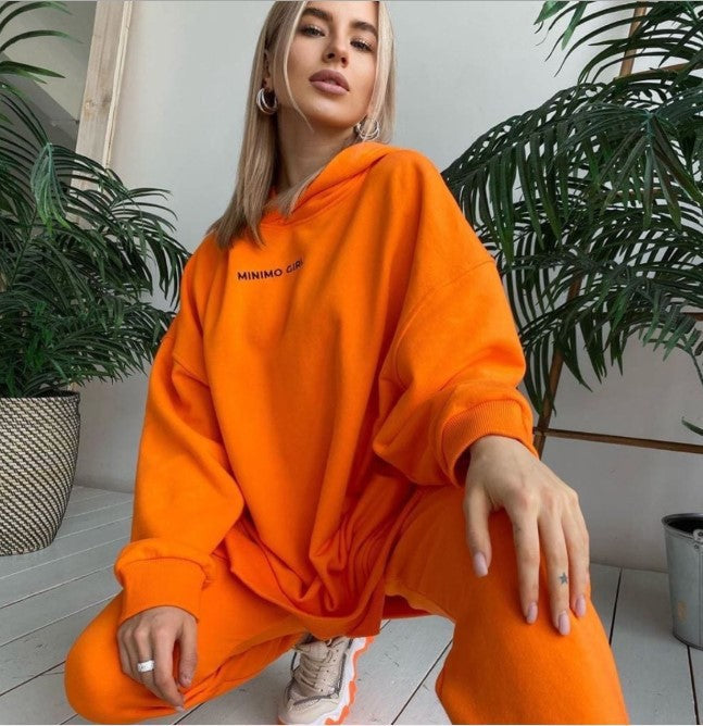 Women's oversized hoodie and jogger pants set Lune London