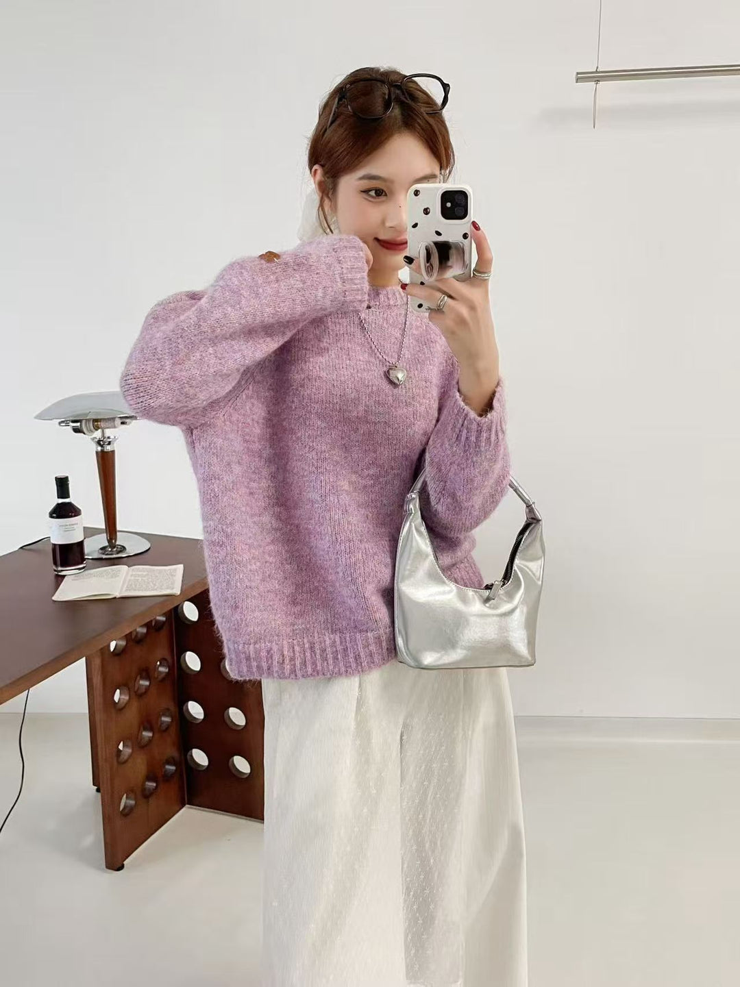 Pull en tricot doux pour femme avec une coupe décontractée Chic & Stil