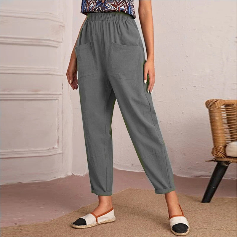 Women Relaxed Fit Lune London Leisure Pants