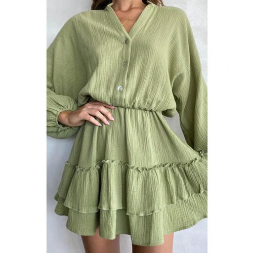 Robe-blouse pour femmes avec détails froncés et coupe cintrée Chic & Stil