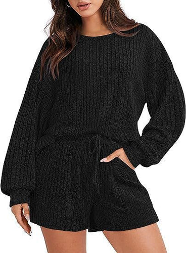Women Casual Chic Knit Suit and Style