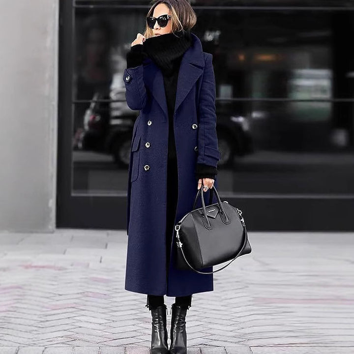 Ladies elegant wool coat Lune London
