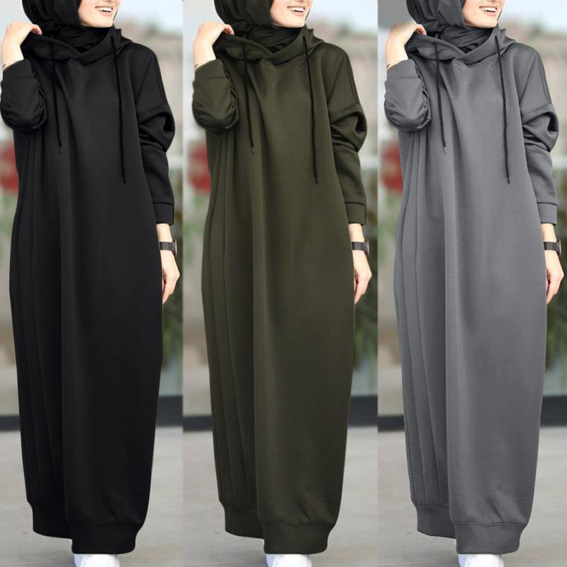 Ladies fashion hoodie-jumpsuit with textured cut and side pockets Lune London