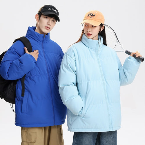 Quilted jacket for men with high collar and soft lining Amarae