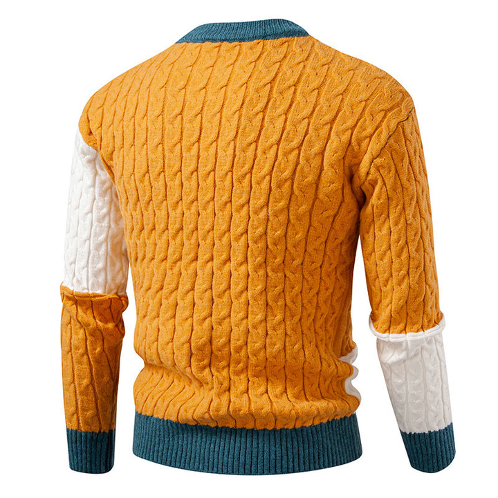 Women’s sweater with creative knit pattern Lune London