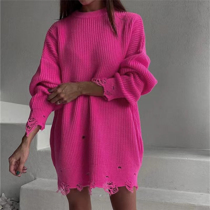 Oversized knit dress for women Lune London