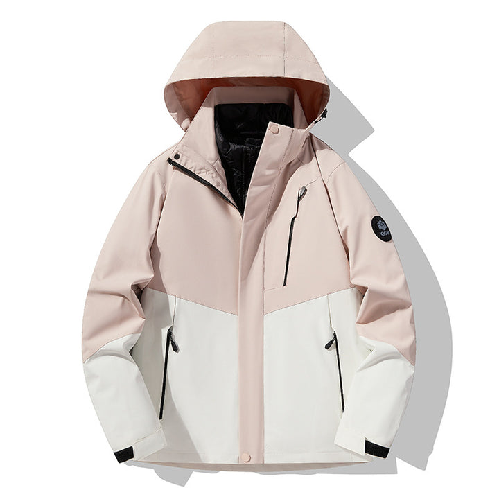 Men's triple combinable functional jacket with detachable quilted vest Amarae
