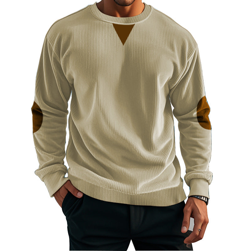 Comfortable fleece pullover for men with Lune London structure