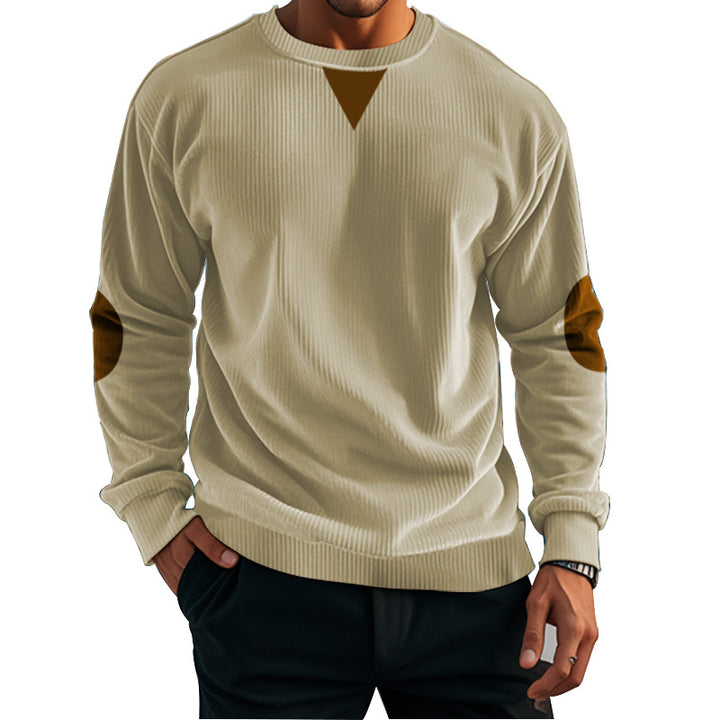 Comfortable fleece pullover for men with Lune London structure