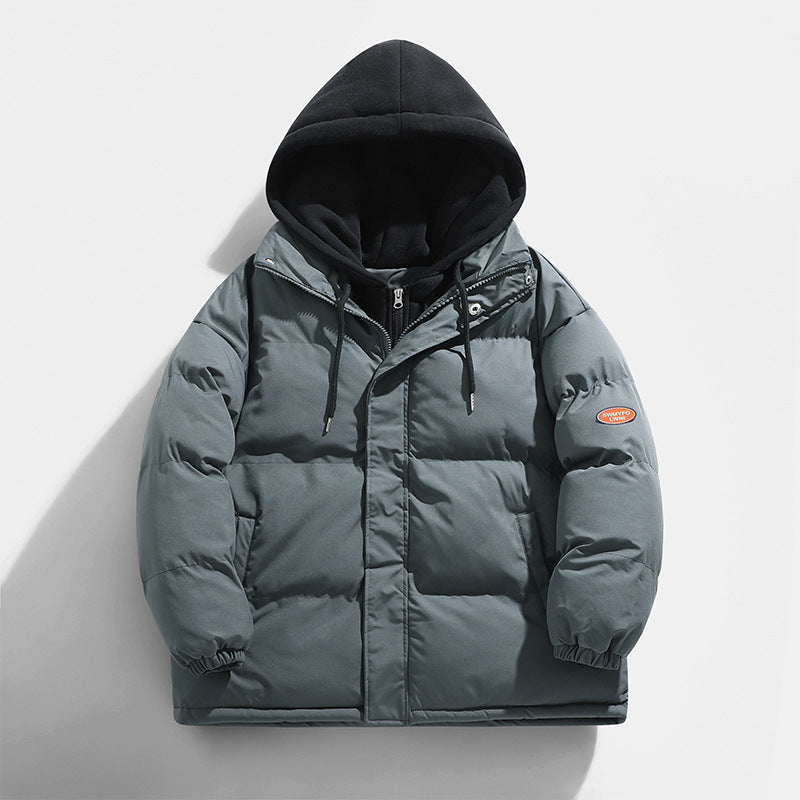 Ladies winter down jacket with integrated hood Amarae