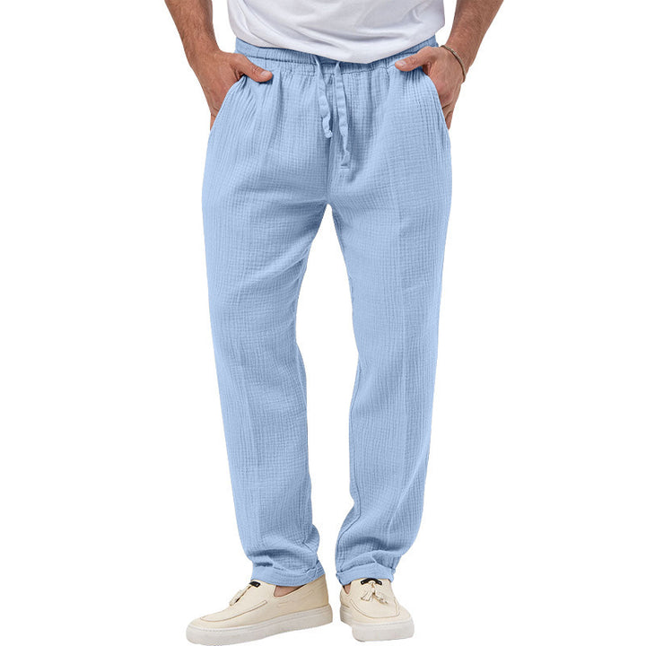 Comfortable leisure pants for men with elastic waist and practical pockets Lune London