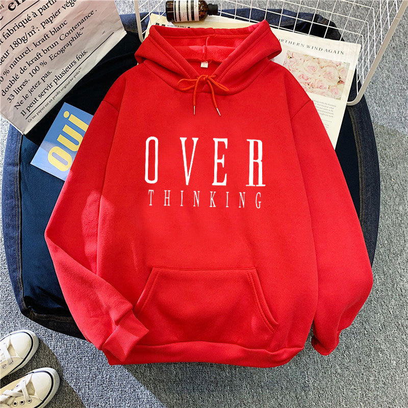 Women's hoodie with creative typography design Chic & Stil