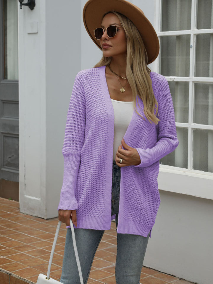 Lady cardigan with open front and relaxed fit Lune London