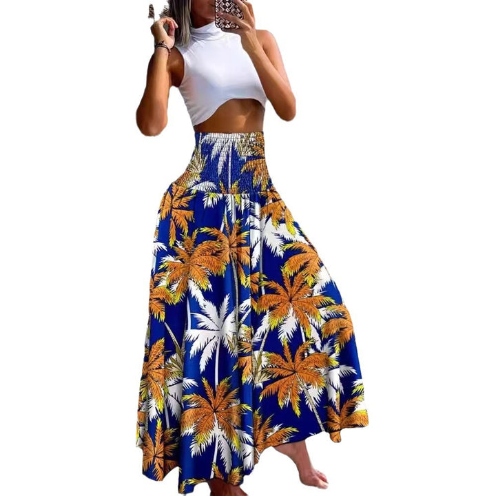 Long maxi dress for women with a beautiful mandala pattern Lune London