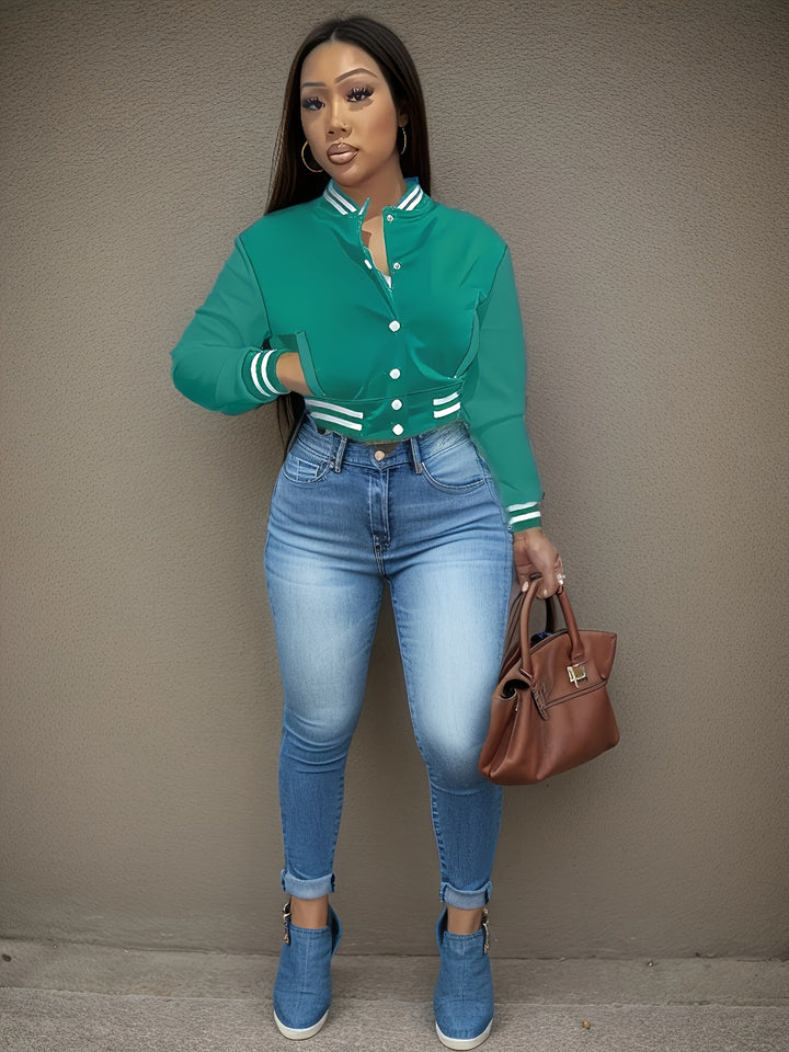 Amarae Women's Cropped Sports Jacket