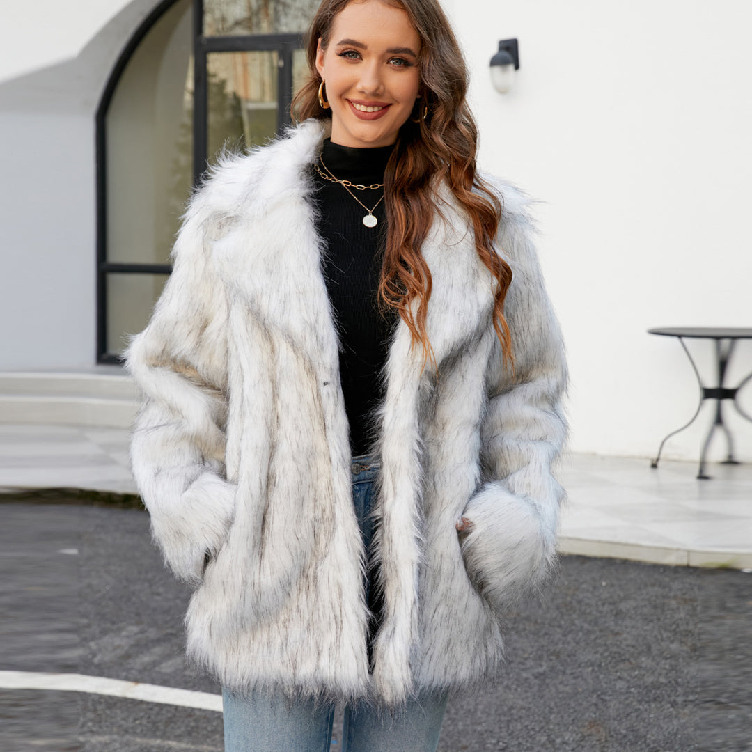 Amarae Faux Fur Jacket for Women
