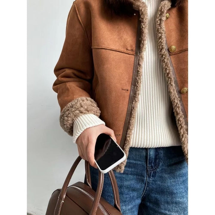 Veste de mode pour femmes avec doublure en teddy Chic & Stil