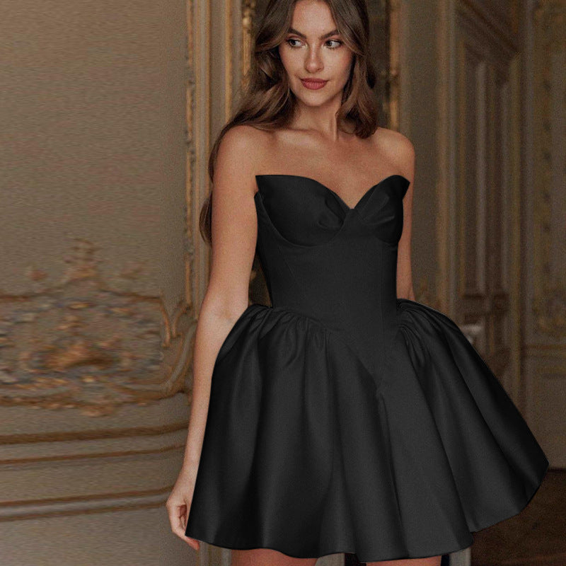 Lune London Heart Ball Gown Sleeveless Dress for Ladies