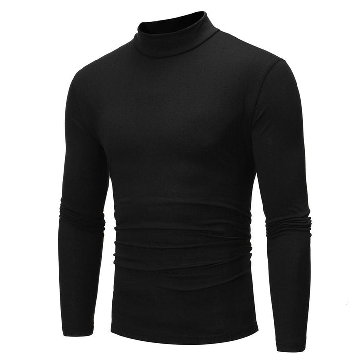 Men's Elegant Turtleneck T-Shirt Made Of Soft Jersey Lune London