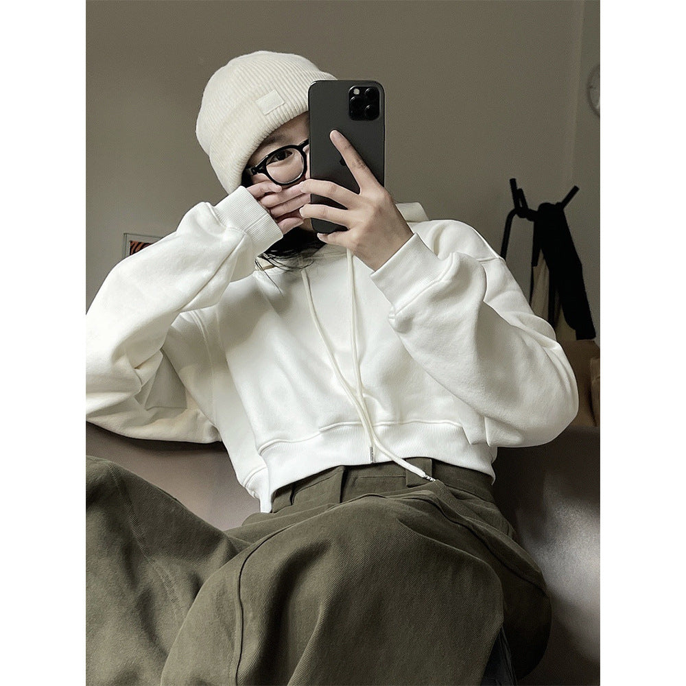 Ladies extra-wide high-waisted palazzo pants in baggy style with wide leg and deep crotch Amarae