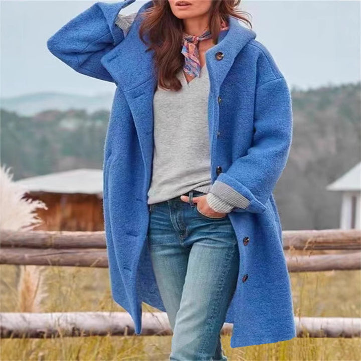 Oversized leisure coat for women with trendy cut Lune London