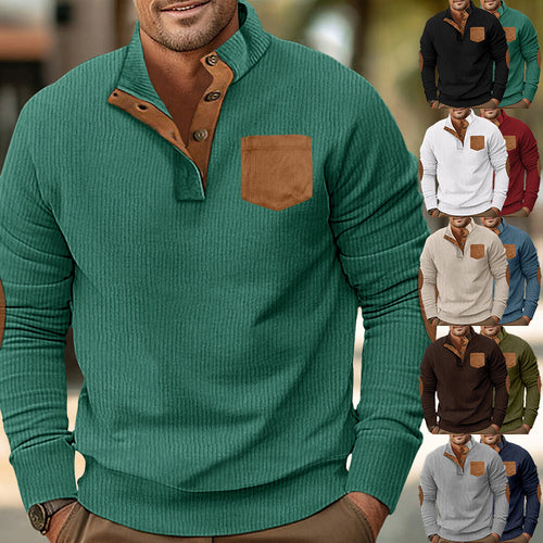 Men's Sweatshirt with contrasting details Amarae