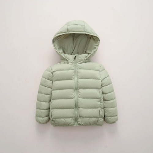 Ladies warm quilted jacket with hood Amarae