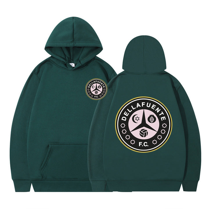 Women's hoodie with distinctive logo and soft fleece Amarae