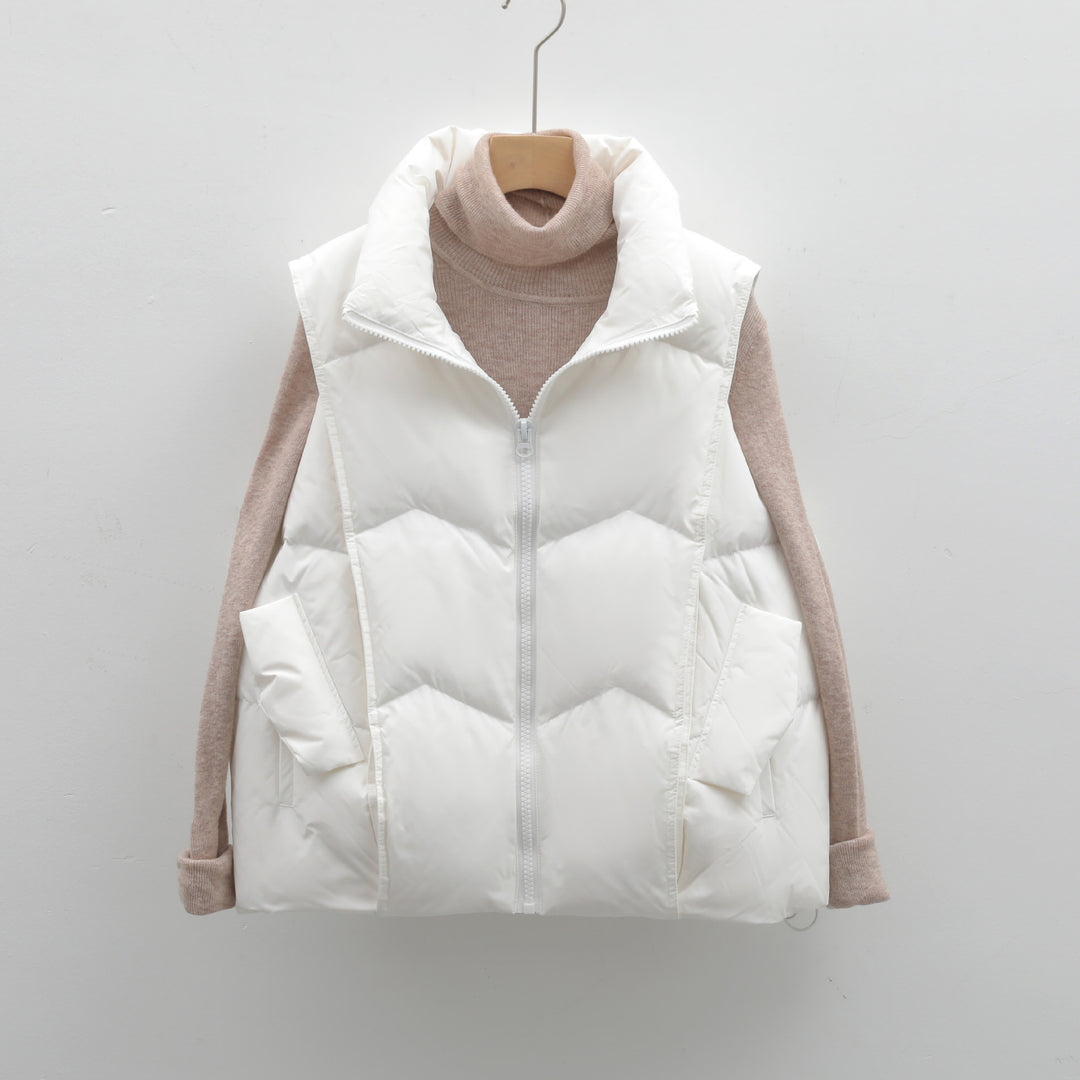 Ladies quilted vest Lune London