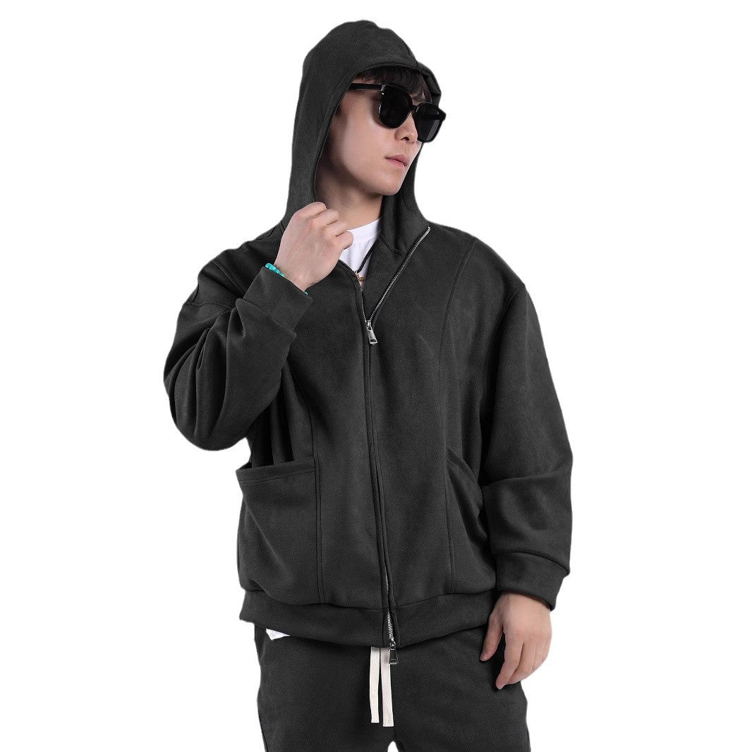 Men's fleece jacket with ergonomic cut and practical pockets Lune London