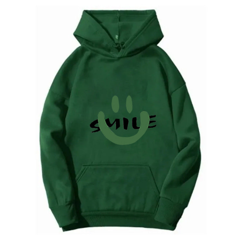 Women's Hoodie with Casual Smile Motif Chic & Stil