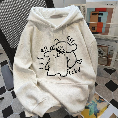 Sweat à capuche pour femmes avec un design animal créatif Chic & Stil