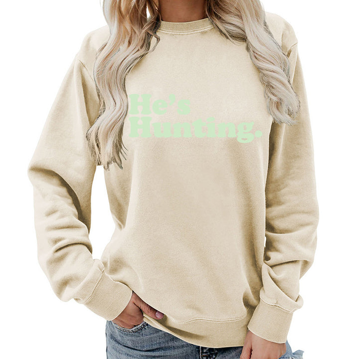 Sweat-shirt pour femmes avec lettrage moderne et coupe décontractée Chic & Stil