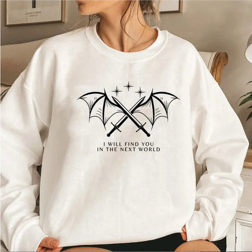 Sweatshirt pour femmes avec design graphique artistique et lettrage inspirant Chic & Stil