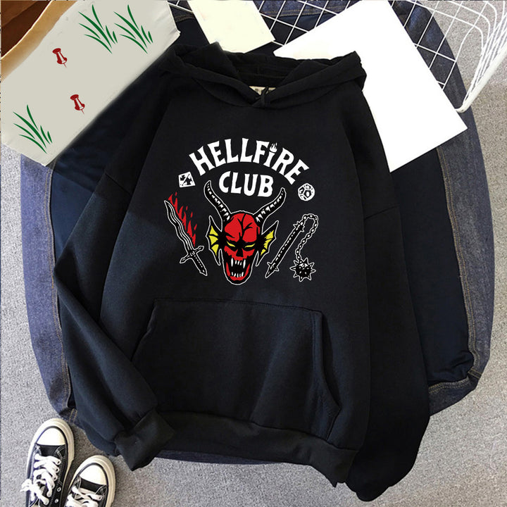 Women's hoodie with striking motif and casual fit Chic & Stil