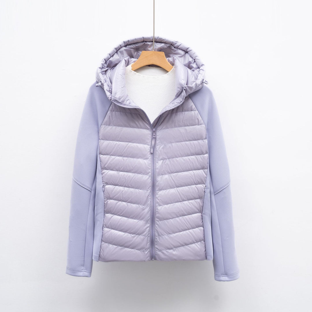 Ladies versatile hybrid jacket with hood Lune London