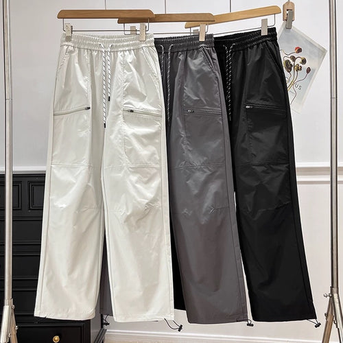 Pantalons légers et respirants pour femmes en extérieur avec taille ajustable Chic & Stil