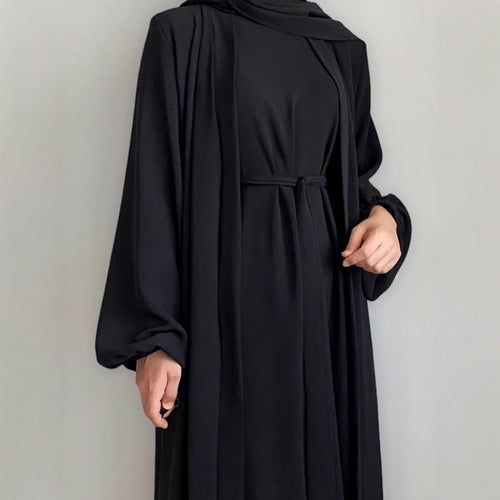 Ladies elegant Kimono dress with fitted design and long sleeves Amarae