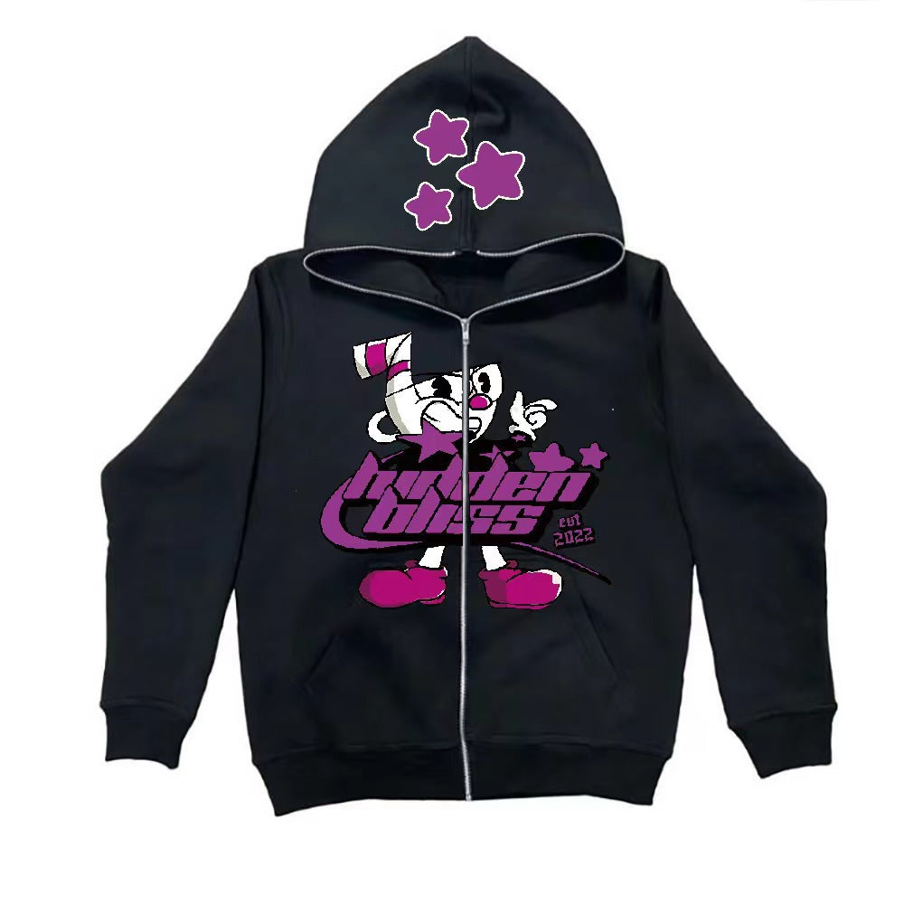 Women's hoodie with exciting graphic design Lune London